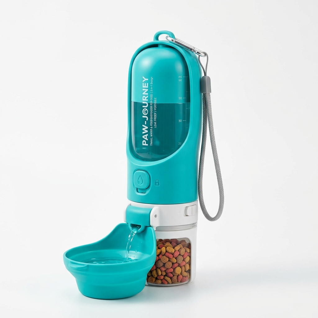 Botella y Dispensador Portátil